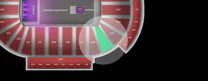 Seat view from Lower
