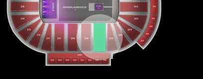 Seat view from Lower