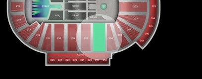 Seat view from Lower