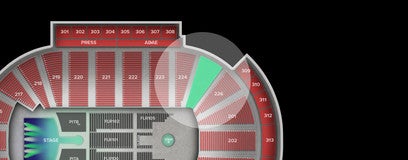 Seat view from Lower