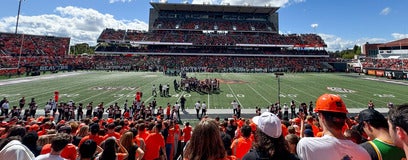 Seat view from Lower Level Sideline