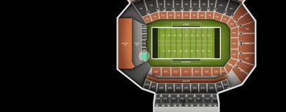 Seat view from Lower Level End Zone