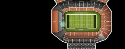 Seat view from Lower Level End Zone