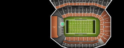 Seat view from Lower Level End Zone