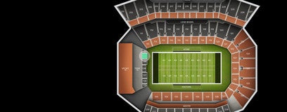 Seat view from Lower Level End Zone
