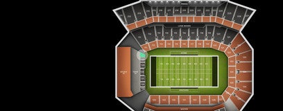 Seat view from Lower Level End Zone