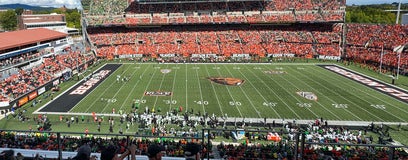 Seat view from Upper Level Sideline