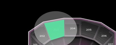 Seat view from Mid Orchestra
