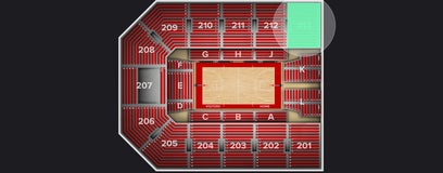 Seat view from Reserved