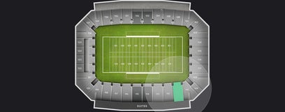 Seat view from Sideline