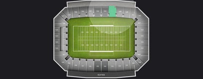 Seat view from Sideline