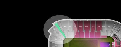 Seat view from Corner