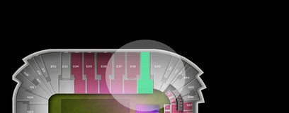 Seat view from Student Sideline