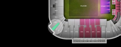 Seat view from Redzone