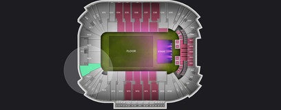 Seat view from Redzone