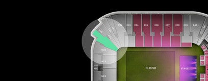 Seat view from Redzone