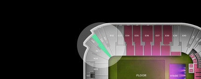 Seat view from Redzone