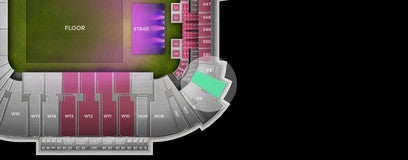 Seat view from End Zone