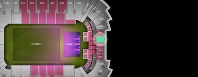 Seat view from End Zone