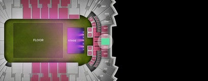 Seat view from End Zone