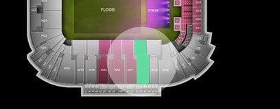 Seat view from Sideline