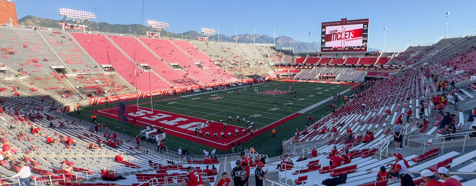 Seat view from Redzone