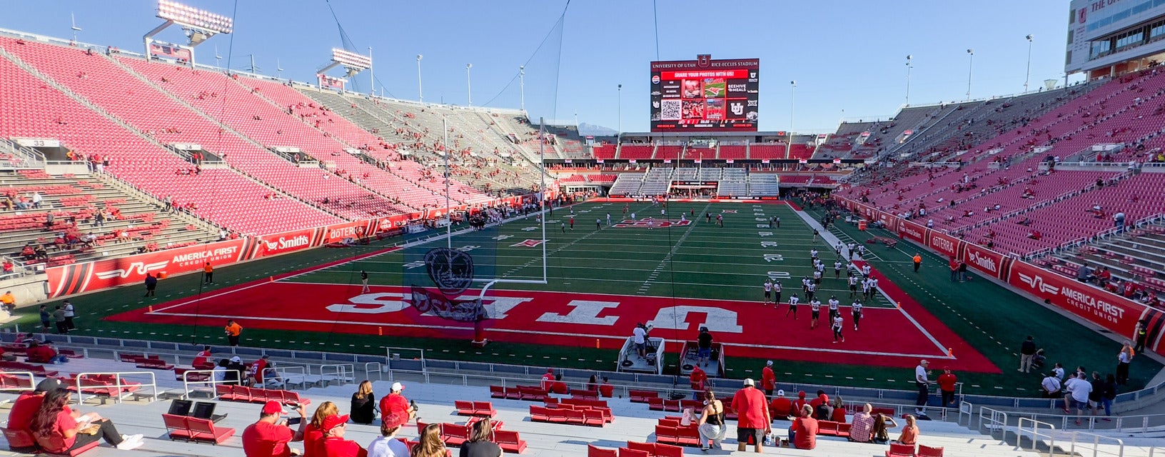 Seat view from Redzone
