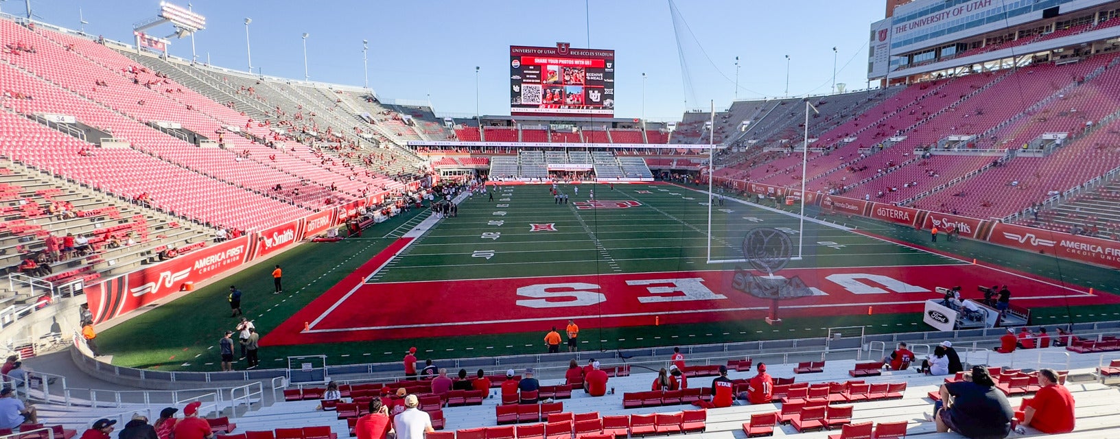 Seat view from Redzone