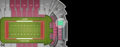 Seat view from End Zone