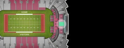 Seat view from End Zone