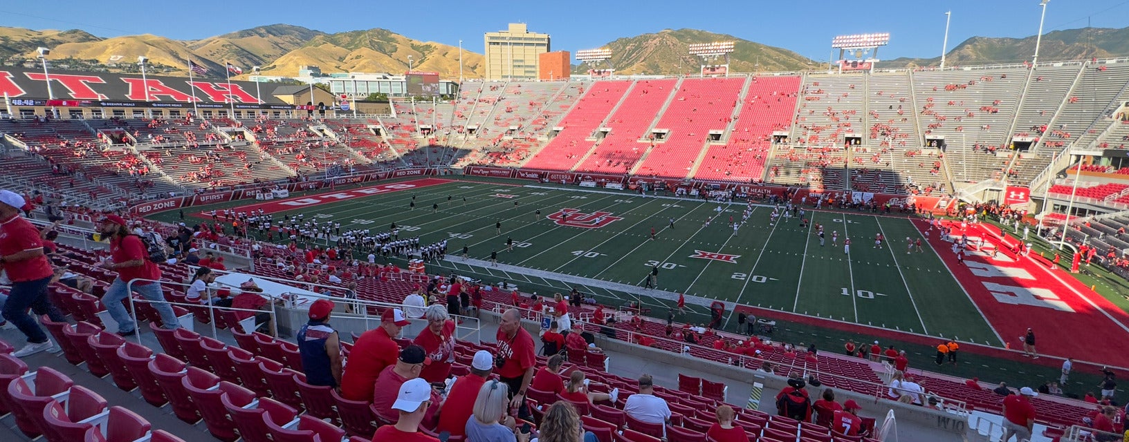 Seat view from Sideline