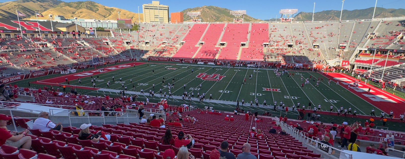Seat view from Sideline