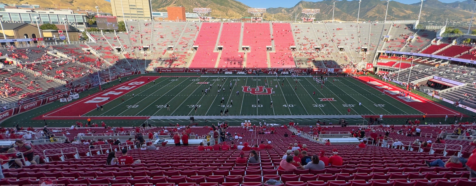 Seat view from Sideline