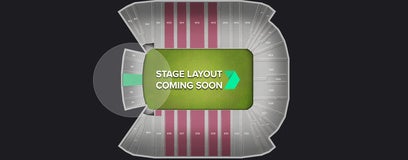 Seat view from End Zone