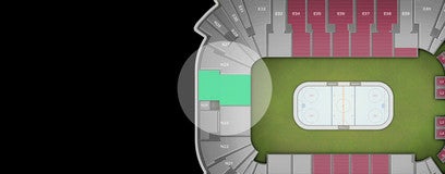 Seat view from Redzone