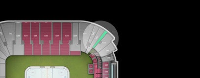 Seat view from End Zone