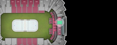 Seat view from End Zone