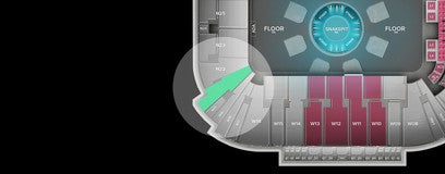Seat view from Redzone