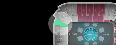 Seat view from Redzone
