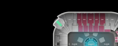 Seat view from Redzone