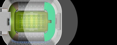 Seat view from General Admission