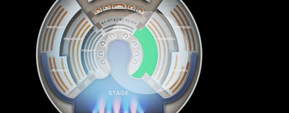 Seat view from Premium Front Left