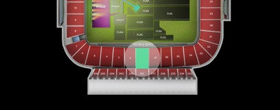 Seat view from Lower level Side