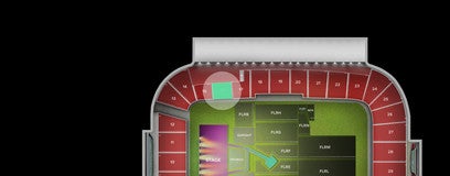 Seat view from Lower level Side