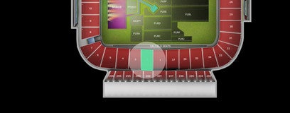 Seat view from Lower level Side