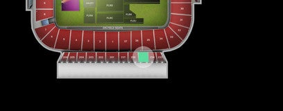 Seat view from Upper Level Side