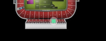 Seat view from Upper Level Side