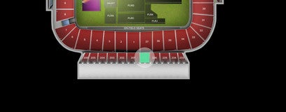 Seat view from Upper Level Side