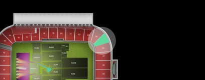 Seat view from Lower Level Corner