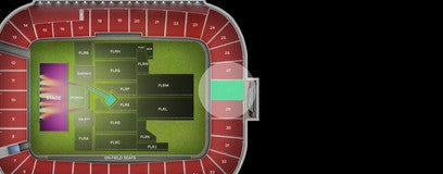 Seat view from Lower Level End